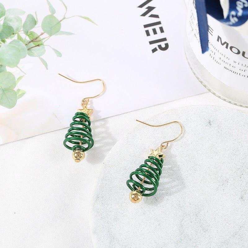 Christmas Earrings Tree Star DIY Earrings - Alvenah - Alvenah
