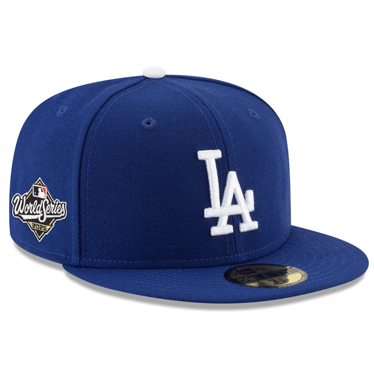 Men's Los Angeles Dodgers New Era Royal 2025 World Series Side Patch 59FIFTY Fitted Hat - Alvenah - New Era